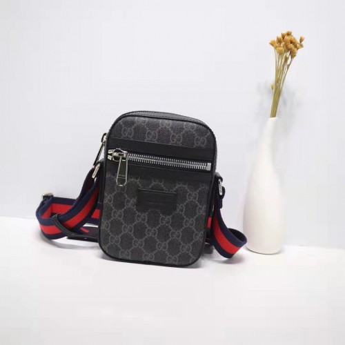 Borsa a tracolla Gucci Ophidia GG 547977 nera