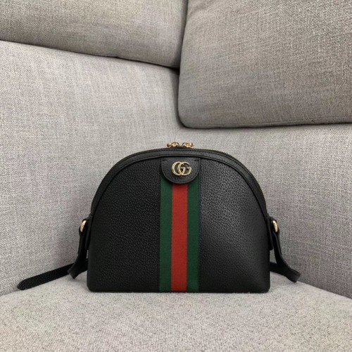 Borsa a tracolla piccola Gucci Ophidia 499621 nera