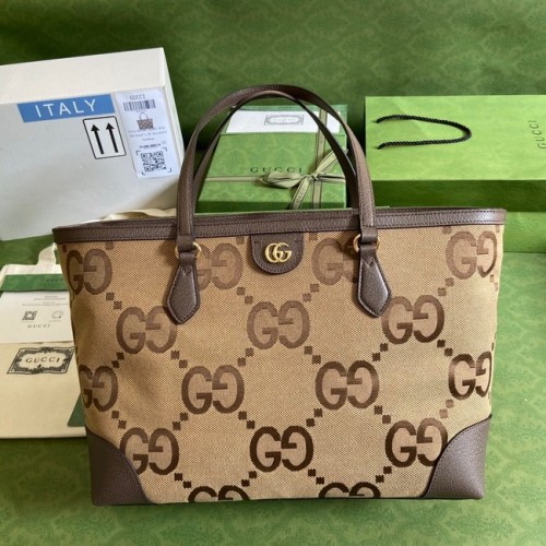 Borsa media Gucci Ophidia jumbo GG 631685-2 Marrone
