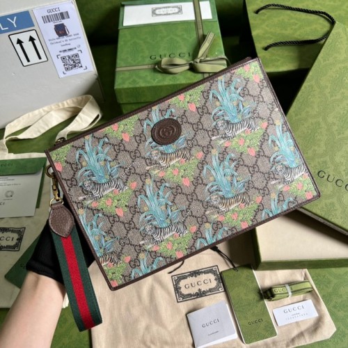 Borsa Gucci Ophidia 688378 marrone