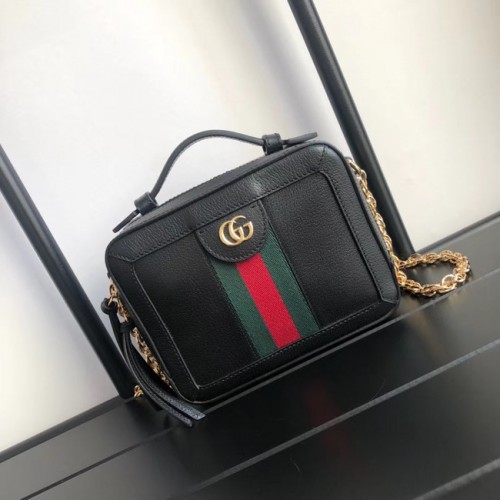 Gucci Ophidia serie GG Mini borsa a tracolla 602576 nera