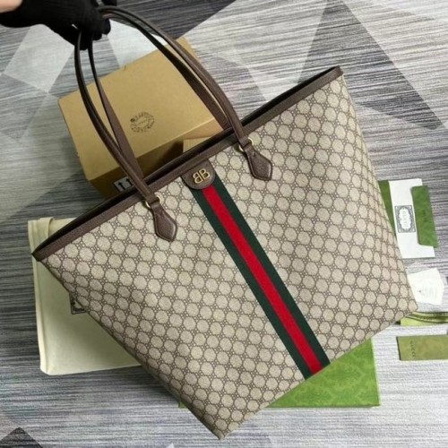 Gucci serie Ophidia grande GG Tote Bag 680127 marrone