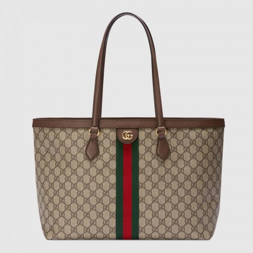 Gucci serie Ophidia media GG Tote Bag 631685 marrone