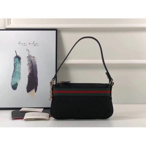 Borsa tote Gucci Ophidia piccola GG 145970 nera
