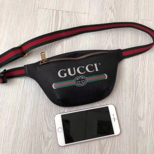 Marsupio piccolo Gucci Print 527792 nero