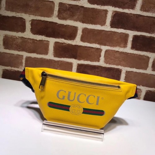 Marsupio piccolo Gucci Print 527792 giallo