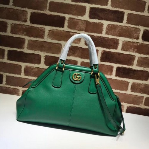 Borsa a mano media Gucci RE modello 516459 verde