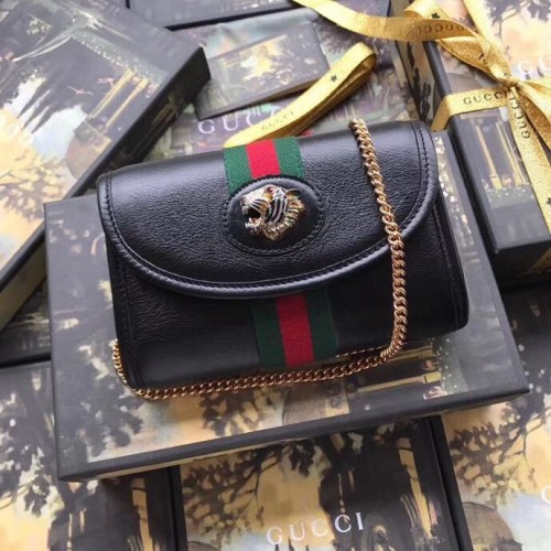 Borsa mini Gucci Rajah 573797 Nera