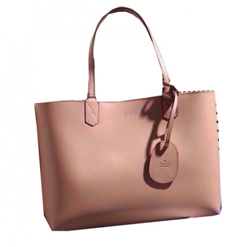 Borse tote in pelle GG reversibili Gucci 368568 Rosa