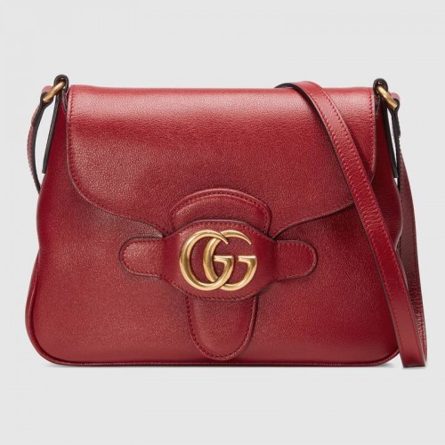 Gucci Borsa messenger piccola con Doppia G 648934 Rossa