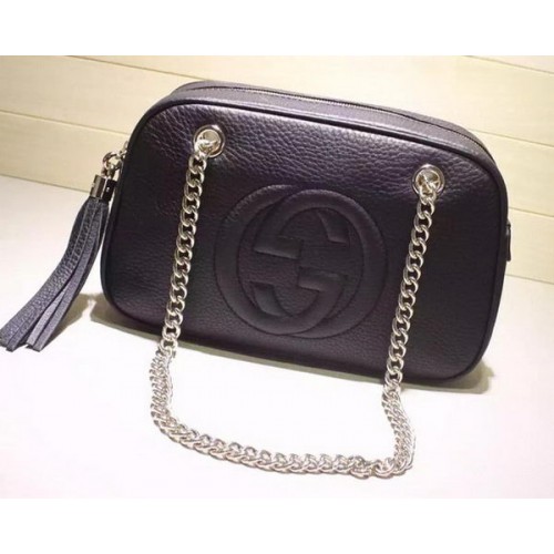 Borse a tracolla Gucci Soho 308983 nere