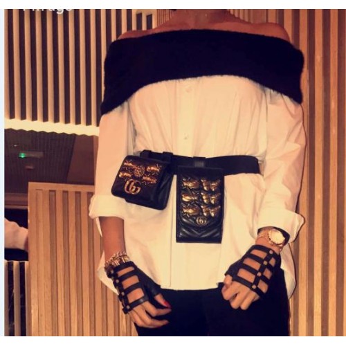 Marsupio Portafoglio Gucci GG2536 Nero