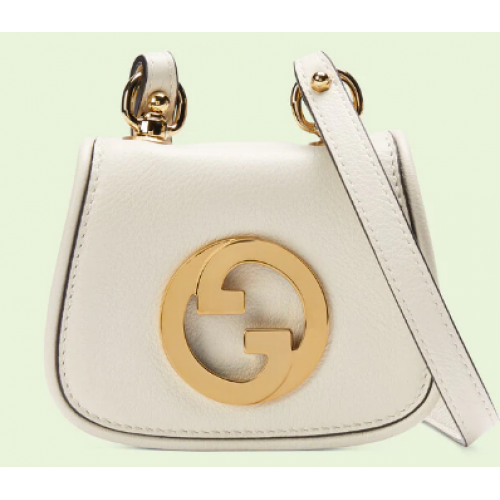 Portacarte Gucci mini Blondie 698635 bianco