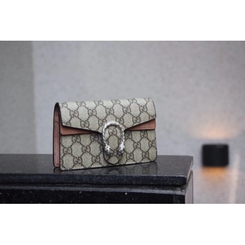 Borsa Gucci Dionysus GG Supreme Super mini 476432 Albicocca