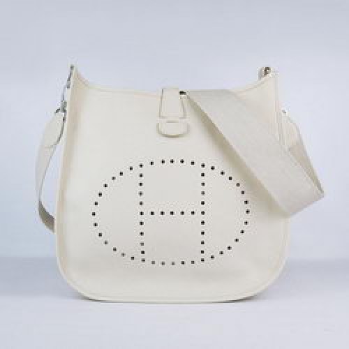 Borsa a tracolla Hermes Evelyne 6309 Beige