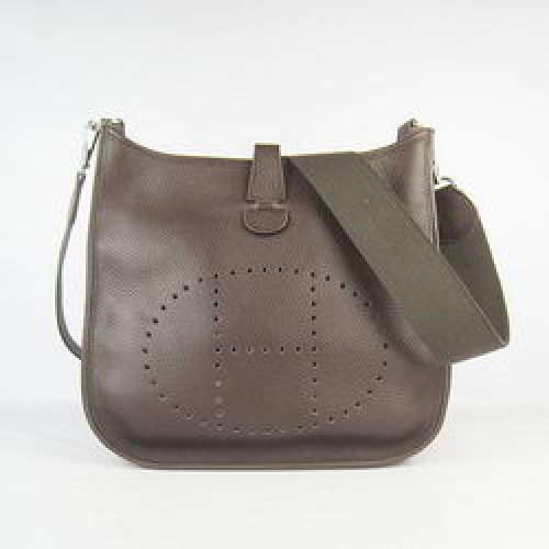 Hermes Evelyne Messenger Bag 6309 caffè scuro