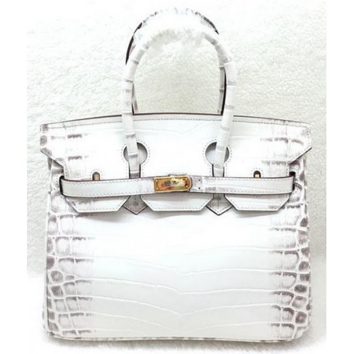 Hermes Birkin 25CM Tote Bag in pelle di cocco H25TCO OffWhite