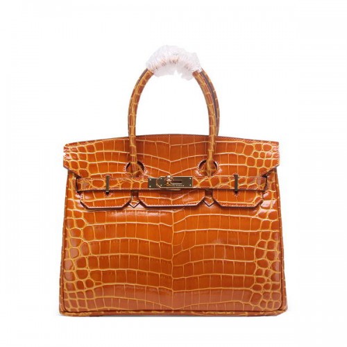 Hermes Birkin 30CM Tote Borse Grano Iridescente Cocco Pelle Oro