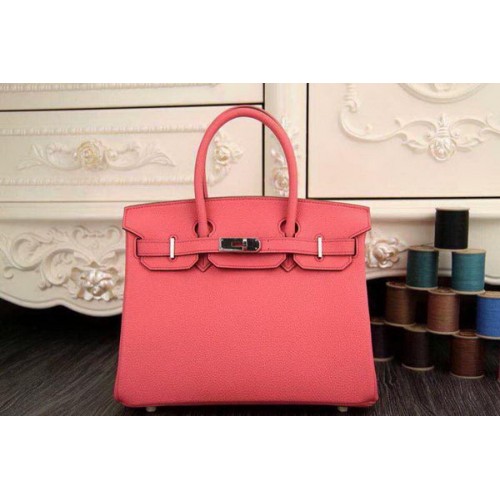 Hermes Birkin 35CM 30CM Tote Bag in pelle originale HB35O rosa