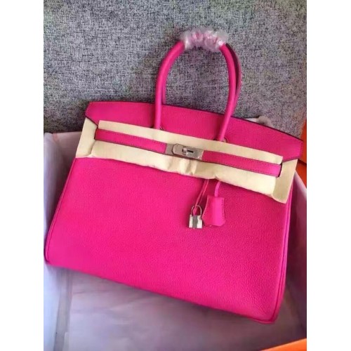 Borsa Hermes Birkin Originale Togo Pelle 17825 Rosa