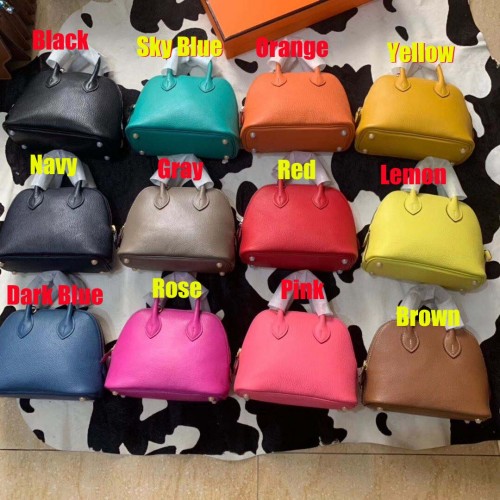 Hermes Bolide 18CM Mini Tote Bag in pelle di pecora B3388