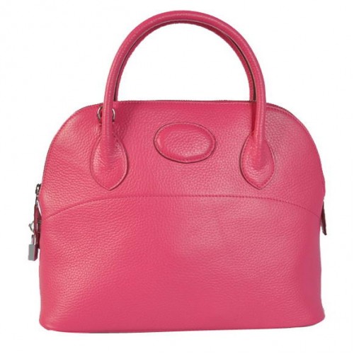 Hermes Bolide 31CM Tote Borse Clemence H1031 Peach