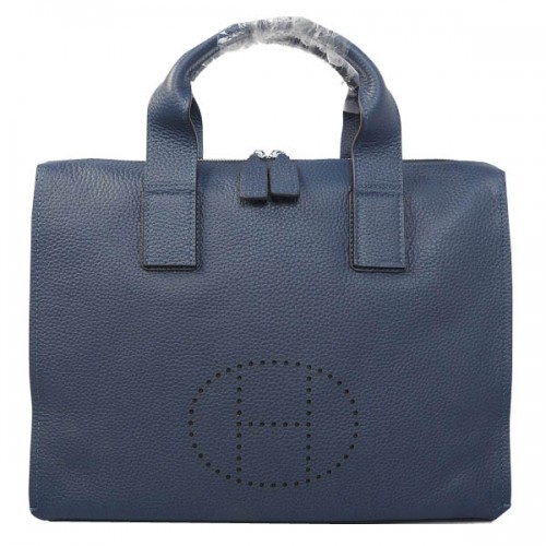 Cartella Hermes originale in pelle granulosa H8813 Royal