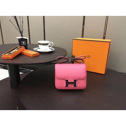 Hermes Constance Borsa originale in pelle di vitello H9910 Rose