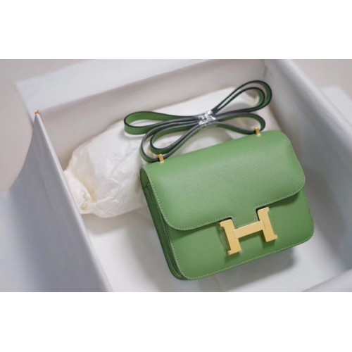 Hermes Costanza Borsa Togo Pelle H9999 verde