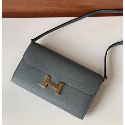 Hermes Costanza per andare mini Bag H4088 grigio scuro