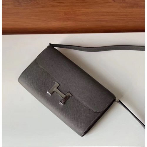 Hermes Costanza per andare mini Bag H4088 grigio scuro