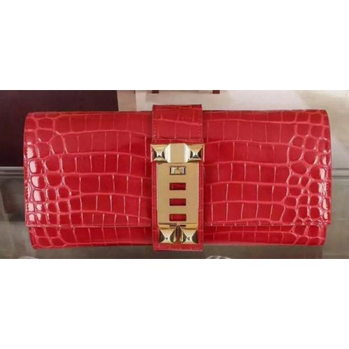 Hermes Cocco Pochette In Pelle H88017 Rosso