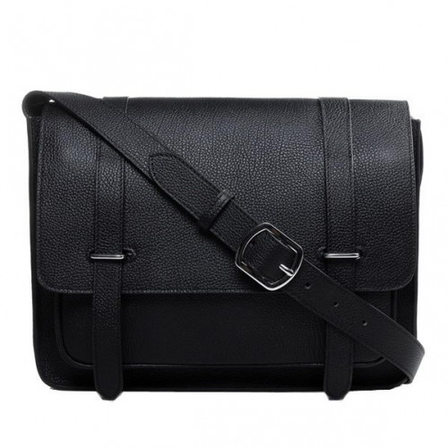 Hermes Etriviere Messenger Bag Togo Pelle H1069 Nero