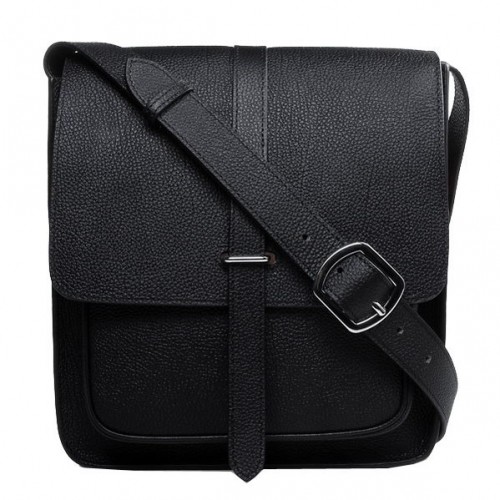 Borsa a tracolla Hermes Etriviere in pelle di vitello H2551 nera