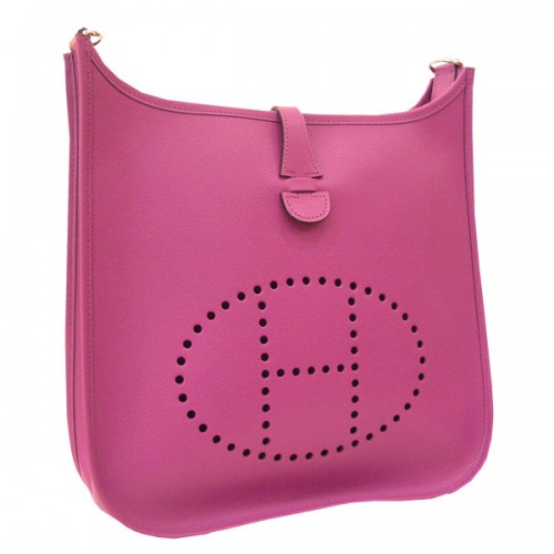 Hermes Evelyn II PM staffa d'argento Epson Cyclamen