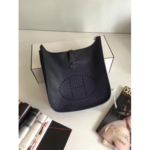 Hermes Evelyne 30 centimetri Messenger Bag E3301 nero