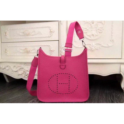 Hermes Evelyne 28 centimetri Messenger Bag in pelle originale H1188 Rose