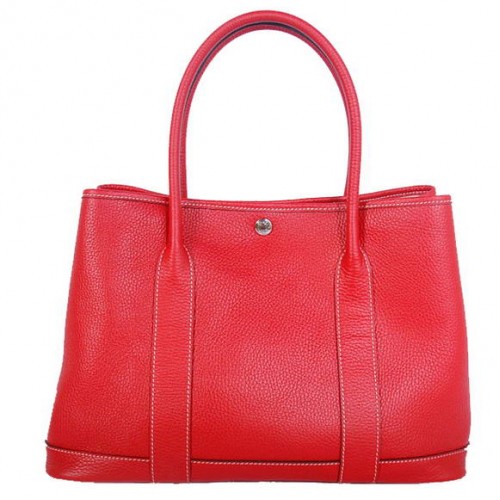 Borsa Hermes Garden Party 36CM Clemence rosso