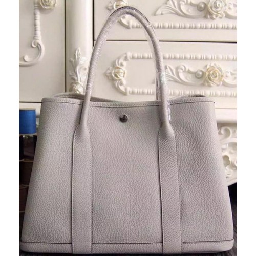 Hermes Garden Party 36cm 30cm Tote Bag in pelle originale OffWhite
