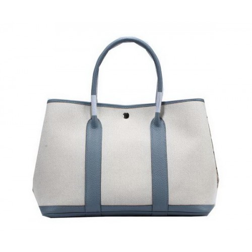 Hermes Garden Party 36 centimetri Tote Bag Tela SkyBlue