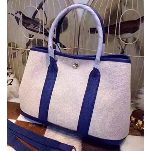 Hermes Garden Party 36 centimetri Tote Borse Tela HGP1927 Reale