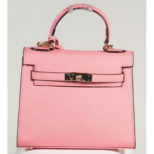 Hermes Kelly 25 centimetri Tote Bag Togo in pelle K2138 rosa
