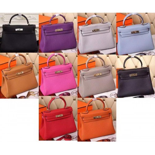 Hermes Kelly 28 centimetri borsa a tracolla in pelle di vitello K28CL
