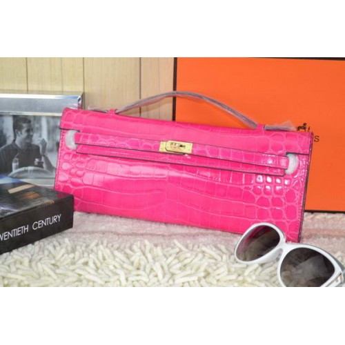 Hermes Kelly Pochette Cocco Pelle K31 Rosa