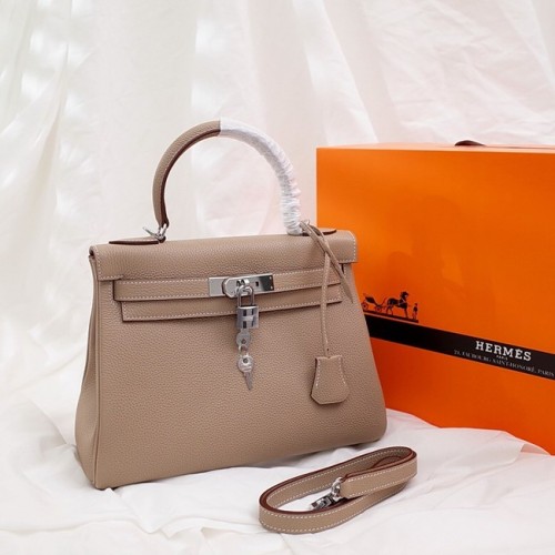 Hermes Kelly Borsa a tracolla Originale TOGO Pelle KY3255 albicocca