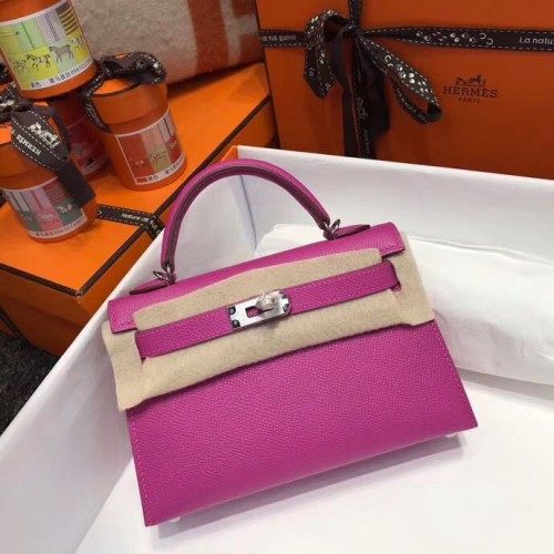 Hermes Kelly Tote Bag Originale epsom Pelle KL20 Rosa