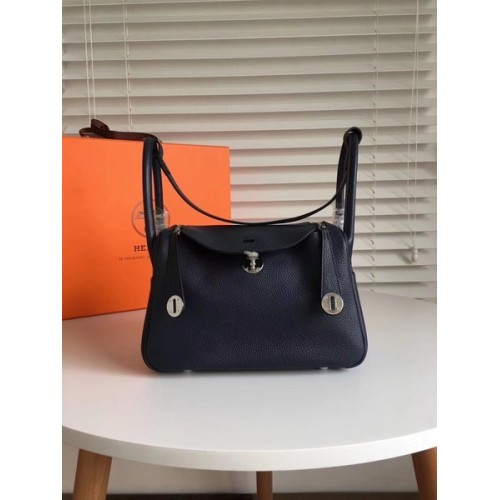 Hermes Lindy Original Togo Borsa in pelle 5086 nera