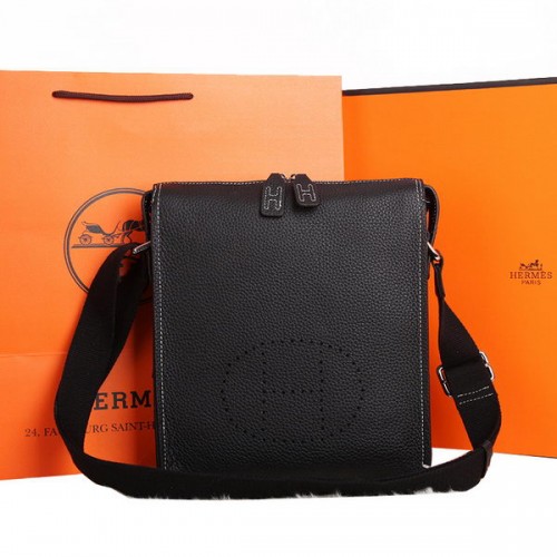 Hermes Original Messenger Bag in pelle di vitello M86681 nero