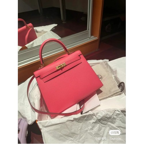 Hermes originale Epsom in pelle KEL2578 rosa
