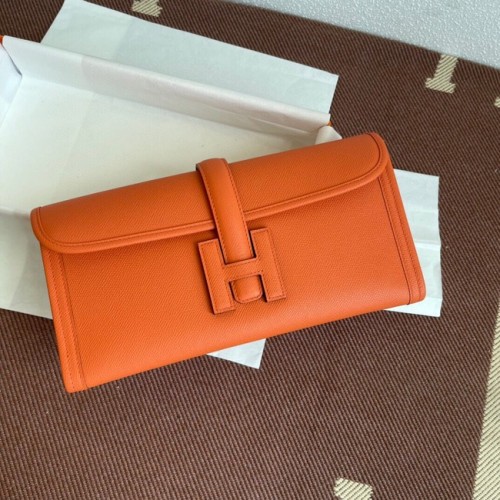 Hermes Original Espom frizione in pelle 37088 arancione